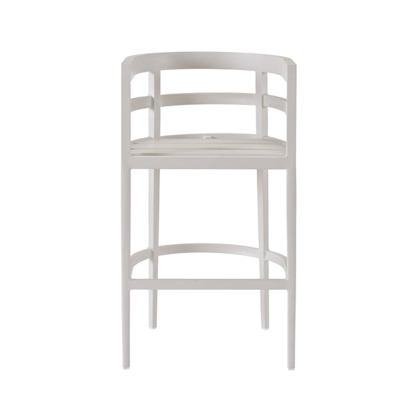 Upholstered Teak Outdoor Bar Stool