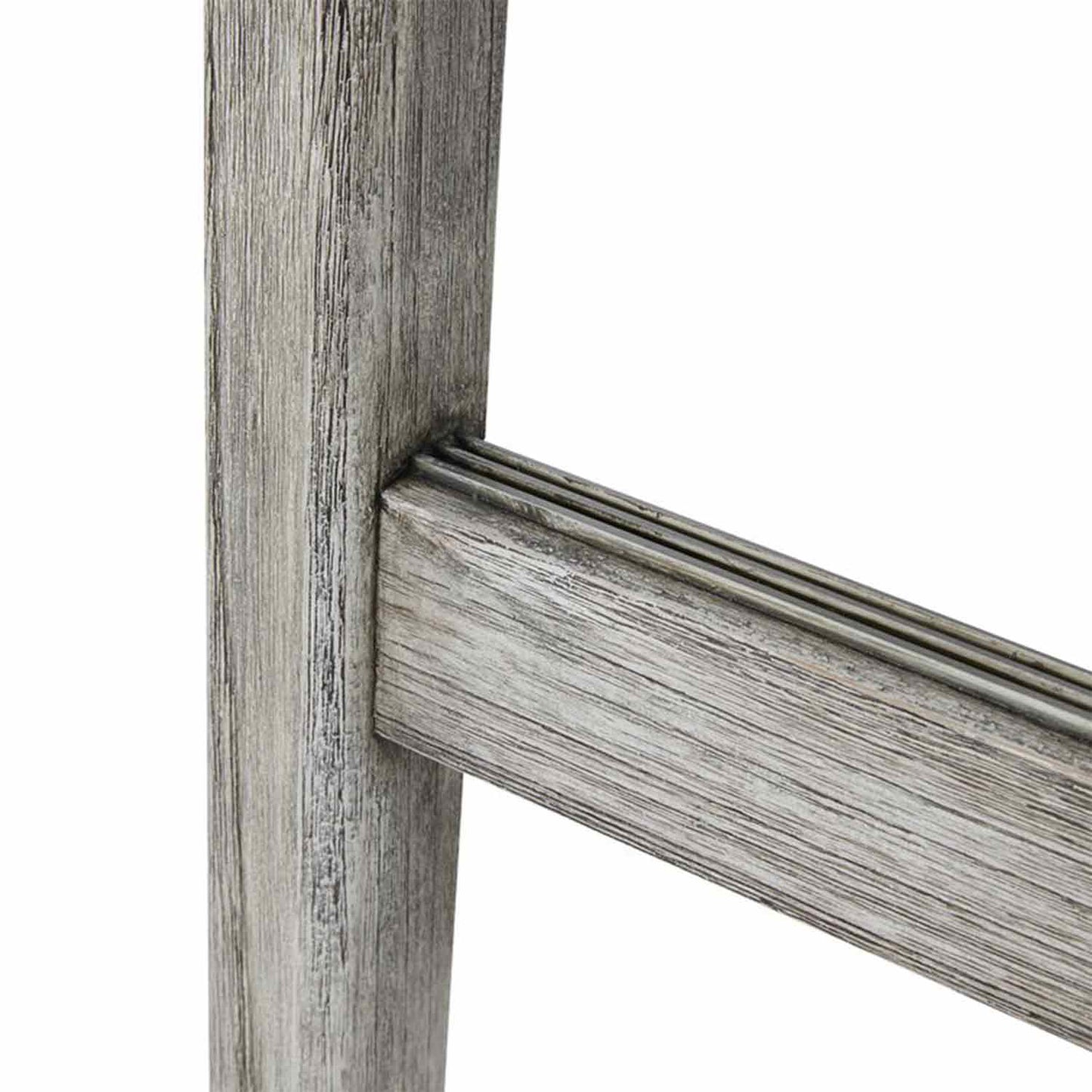 Backless Teak Outdoor Bar Stool
