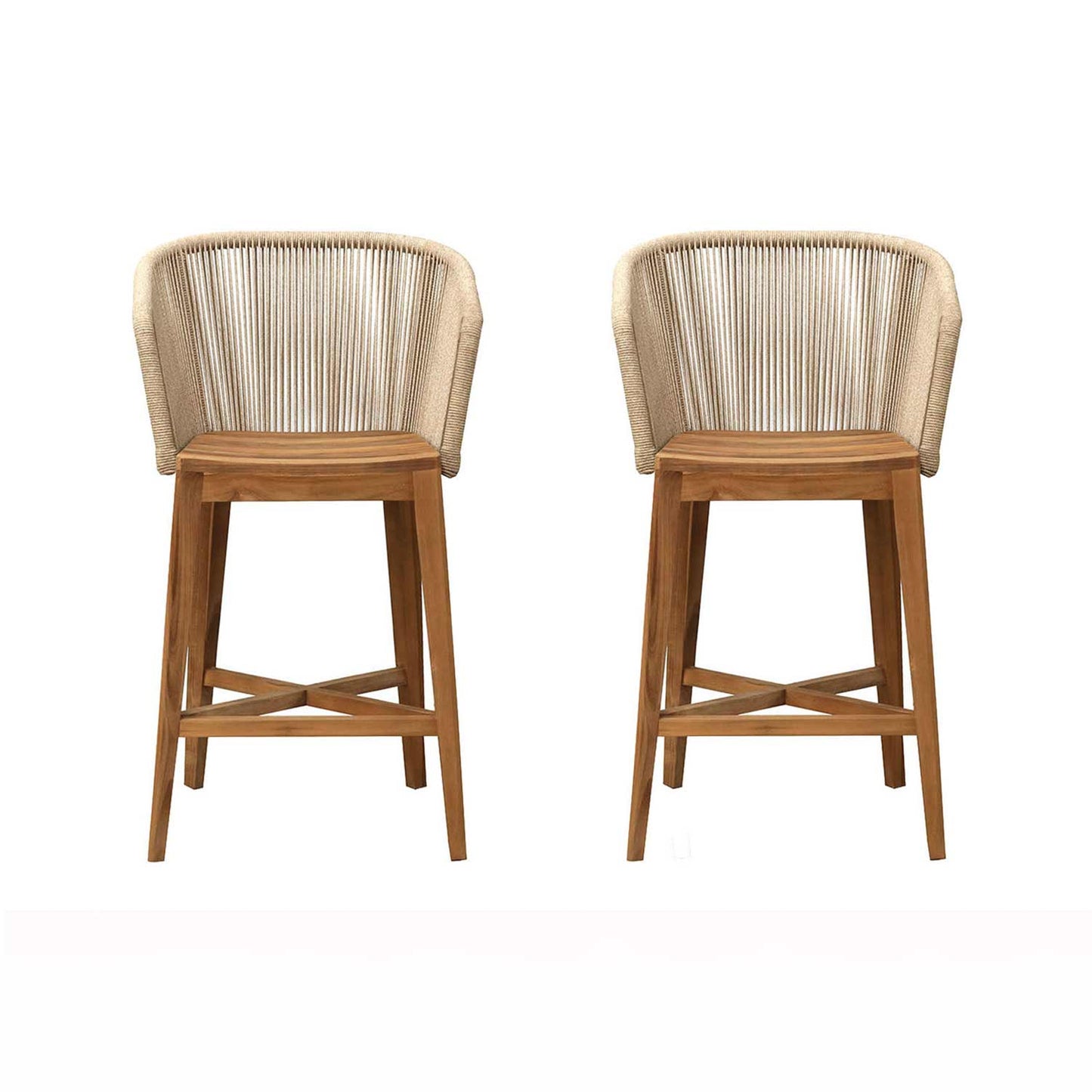Teak Outdoor Bar Stool
