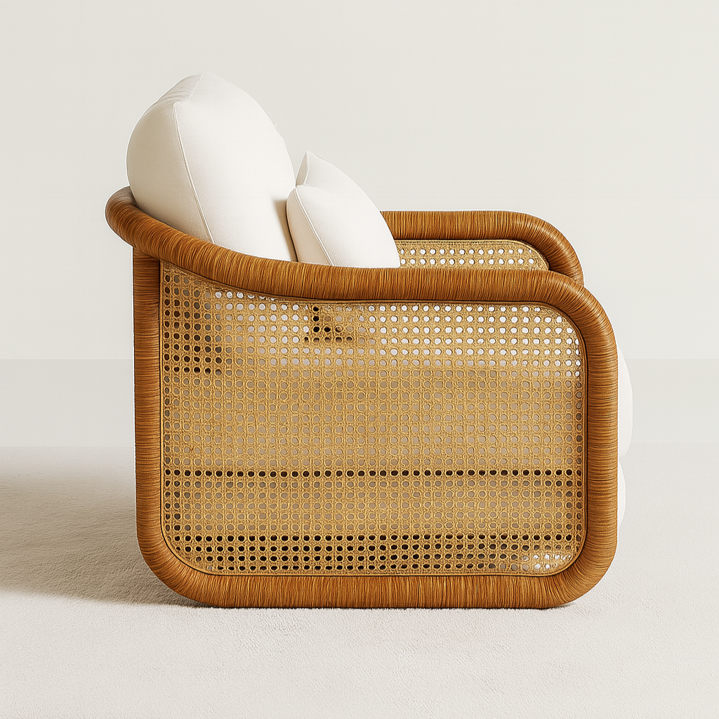 Rattan All Weather Accent Chair