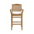 Teak-Barhocker für den Außenbereich