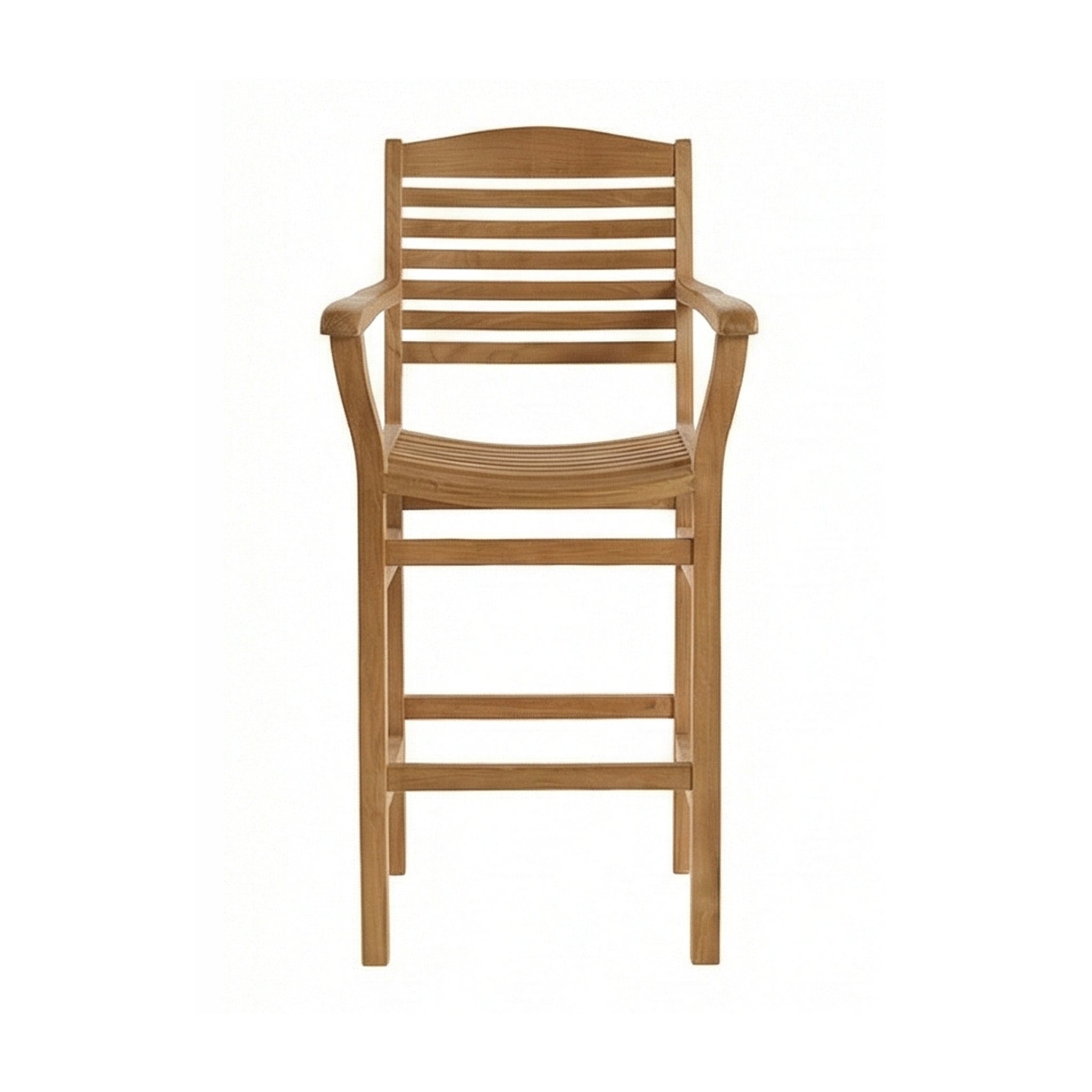 Teak-Barhocker für den Außenbereich