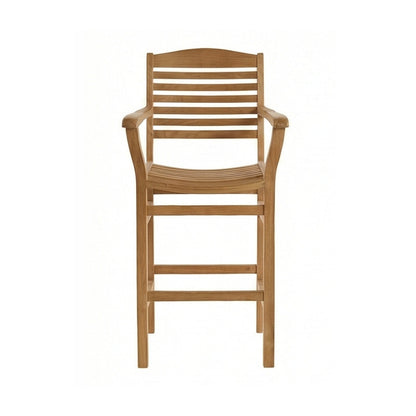Teak Outdoor Bar Stool