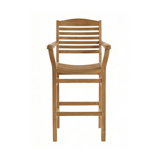 Teak Outdoor Bar Stool