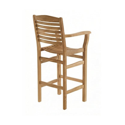 Teak Outdoor Bar Stool