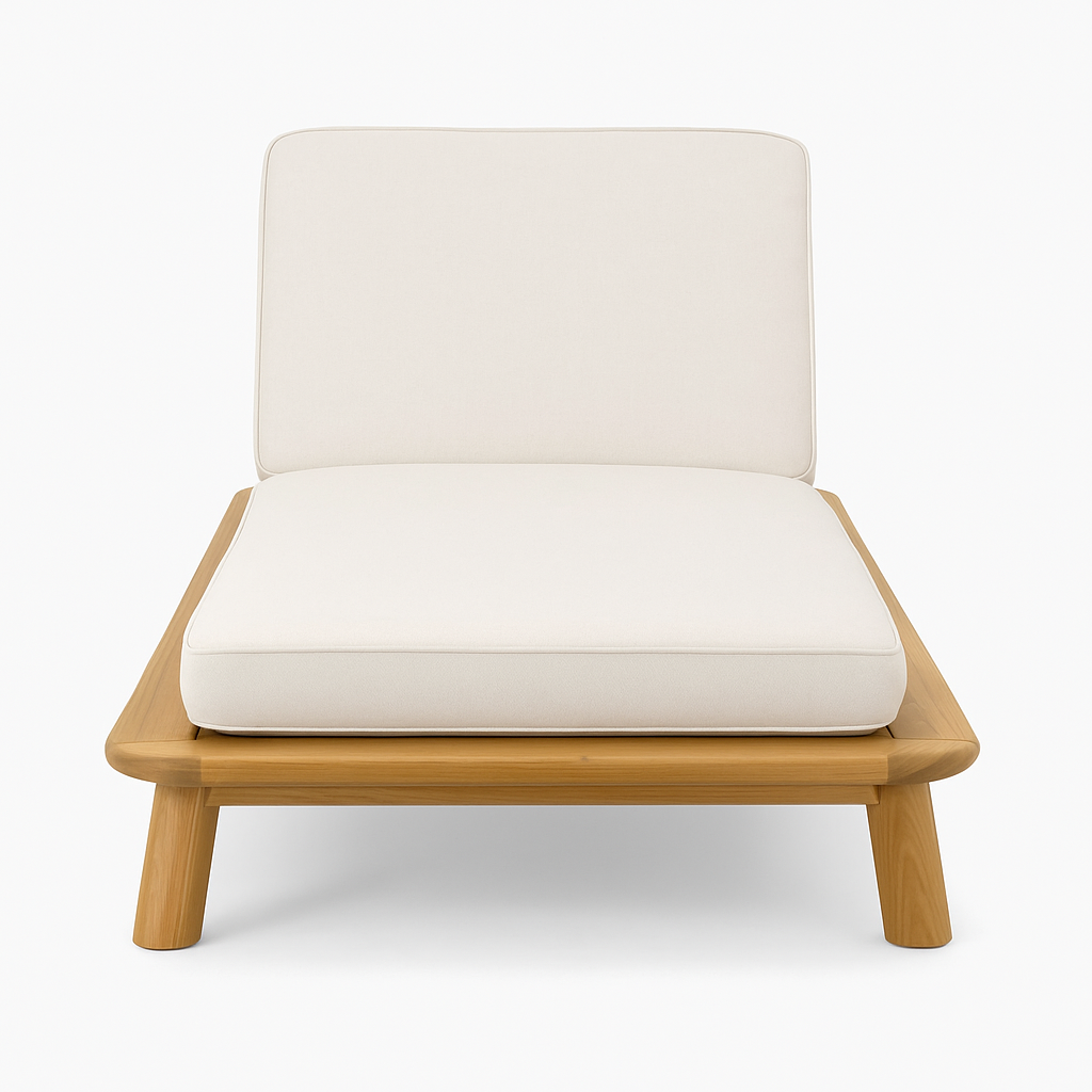 Teak Sun Lounger