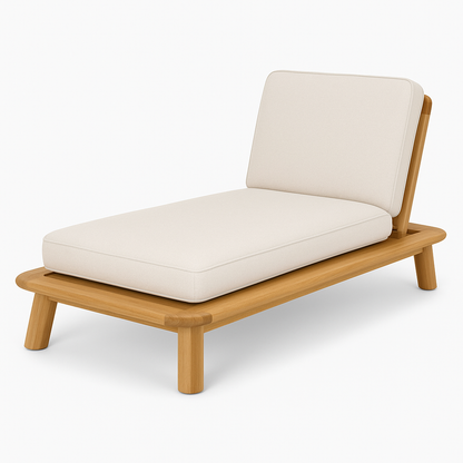 Teak Sun Lounger