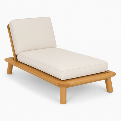 Teak Sun Lounger