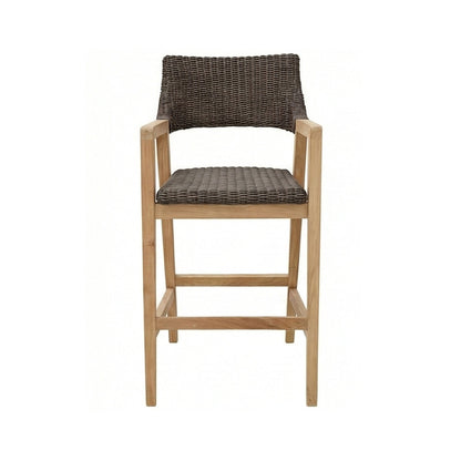 Teak Outdoor Bar Stool
