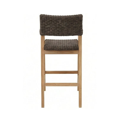 Teak Outdoor Bar Stool