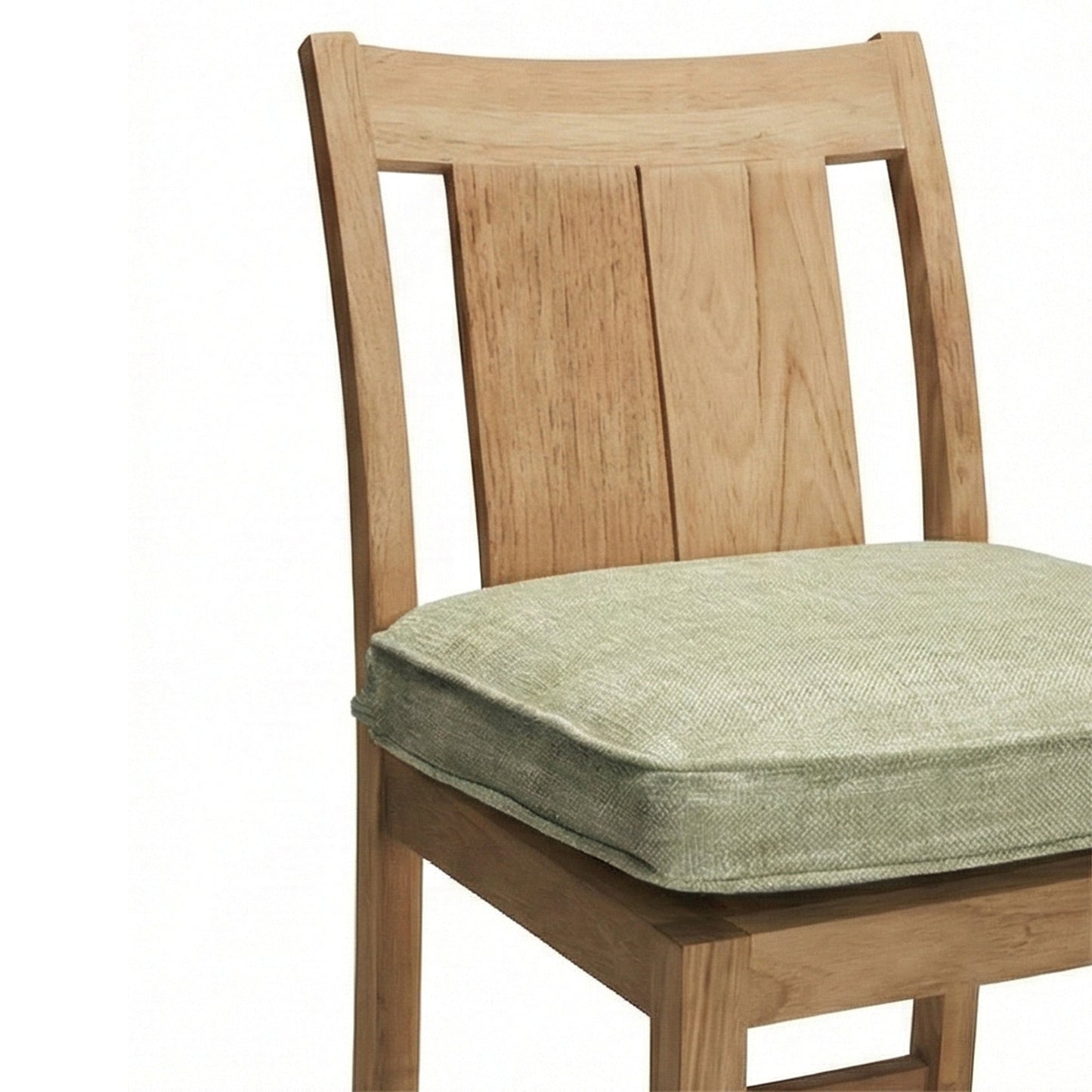 Armless Teak Outdoor Bar Stool