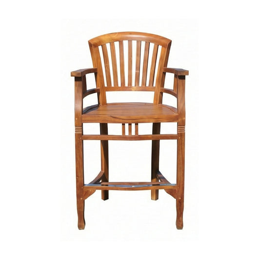 Teak Outdoor Bar Stool