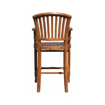 Teak Outdoor Bar Stool