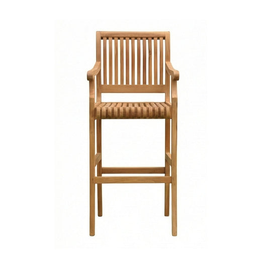 Teak Outdoor Bar Stool