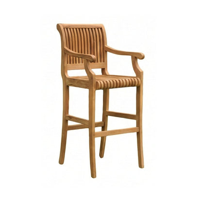 Teak Outdoor Bar Stool