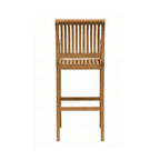 Teak-Barhocker für den Außenbereich