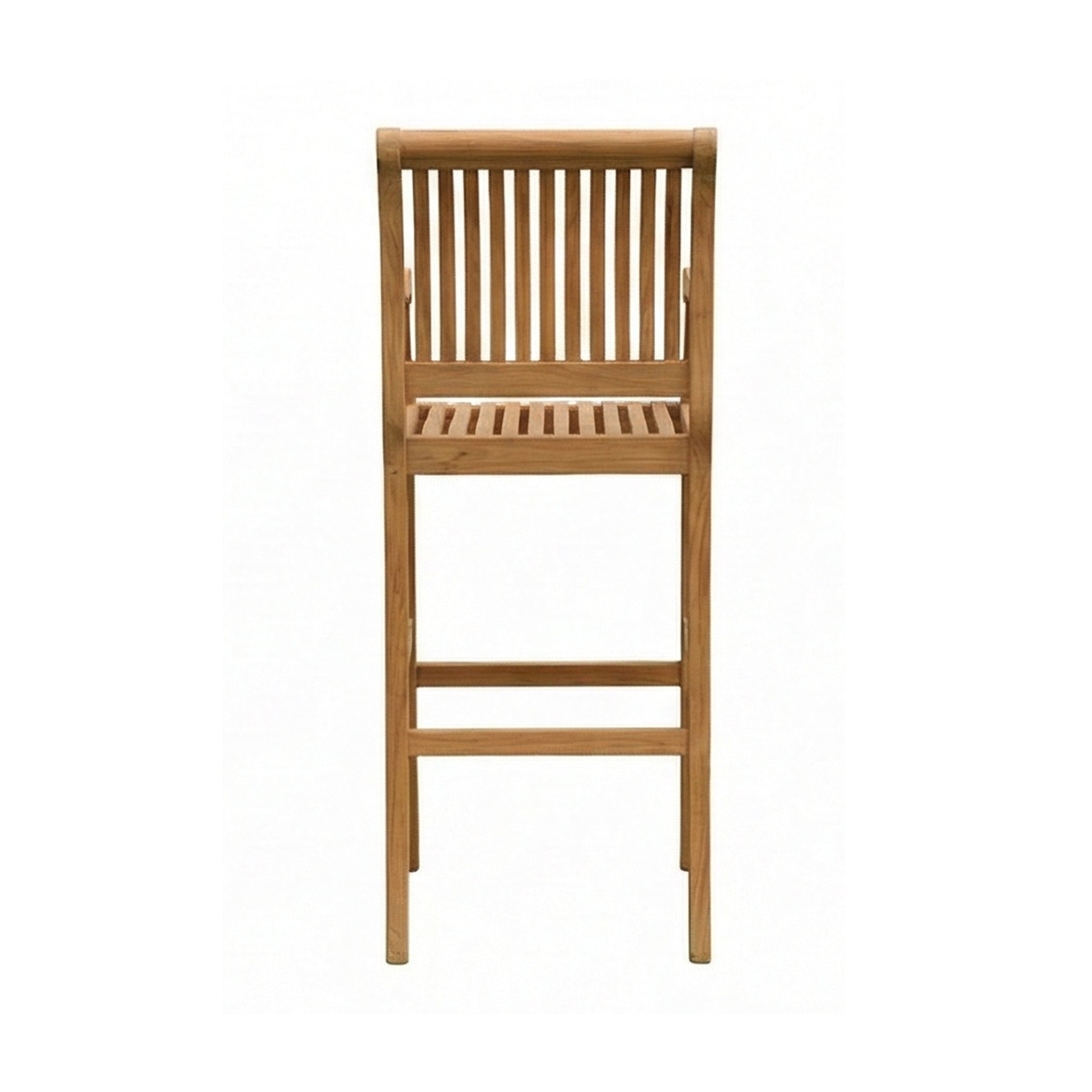 Teak-Barhocker für den Außenbereich