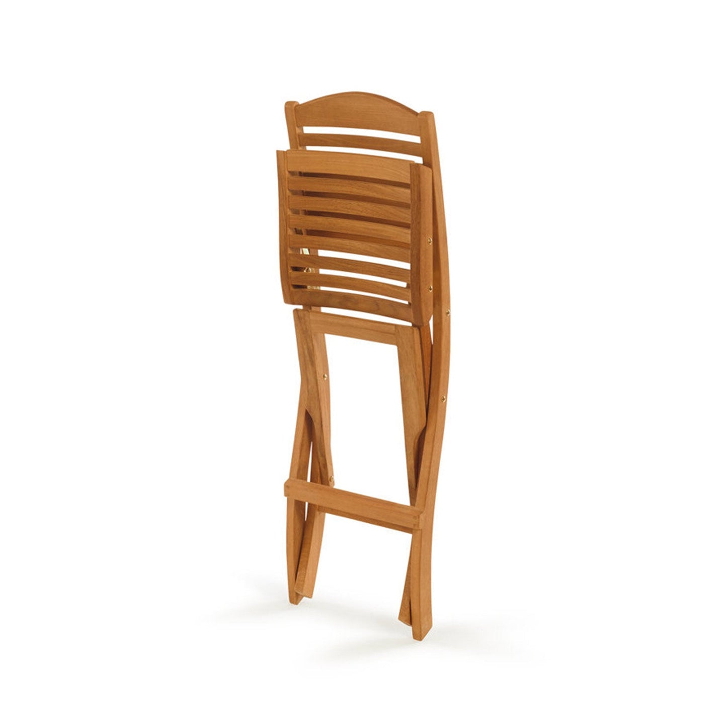 Folding Armless Teak Outdoor Bar Stool
