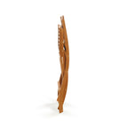 Folding Armless Teak Outdoor Bar Stool
