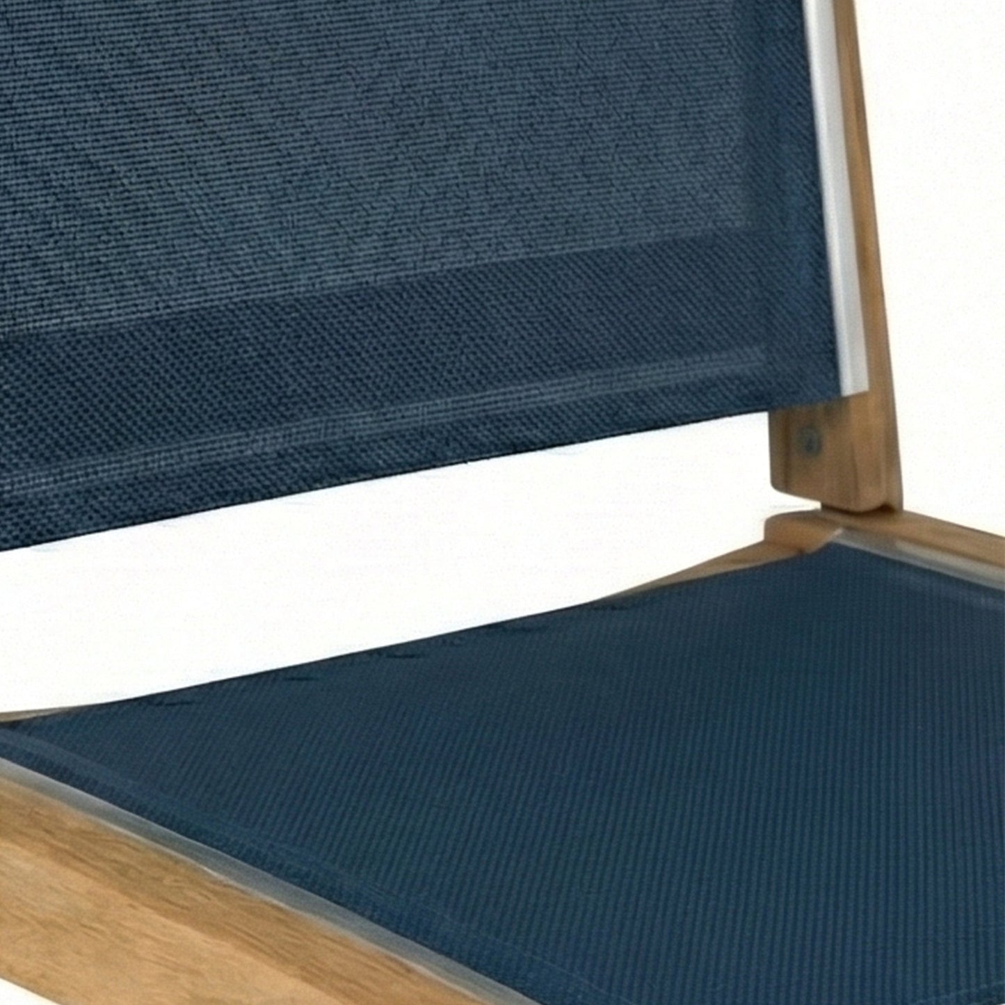 Armless Teak Outdoor Bar Stool