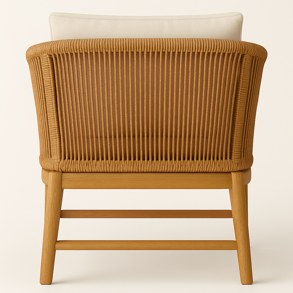 Outdoor Teak Club Chair