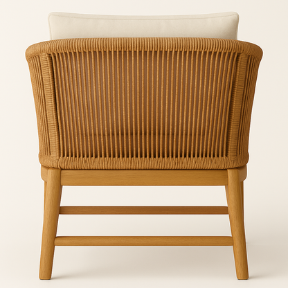 Outdoor Teak Club Chair
