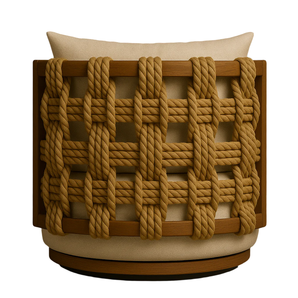 Outdoor Swivel Accent Chair