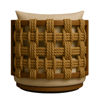 Outdoor Swivel Accent Chair