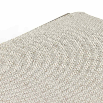 Upholstered Backless Teak Outdoor Bar Stool