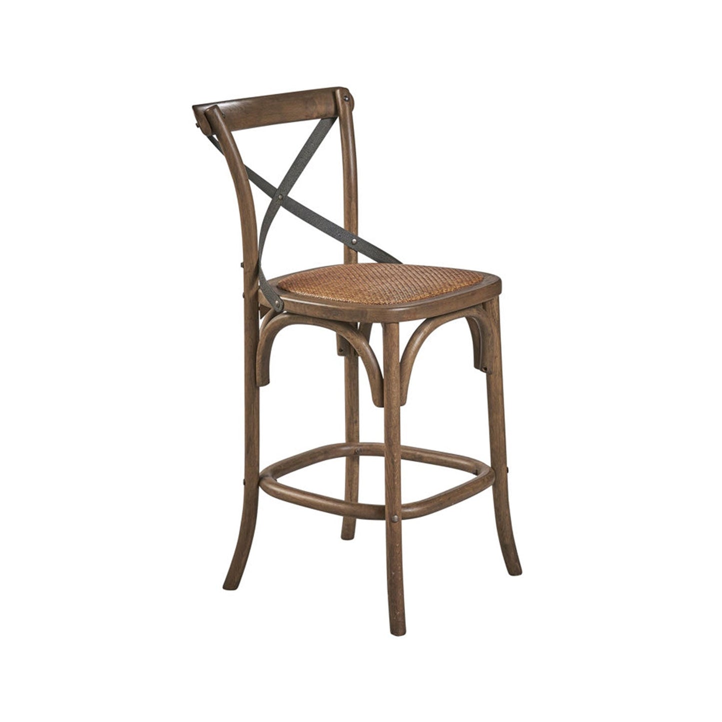 Backless Teak Outdoor Bar Stool