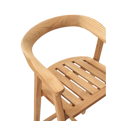 Teak Outdoor Bar Stool