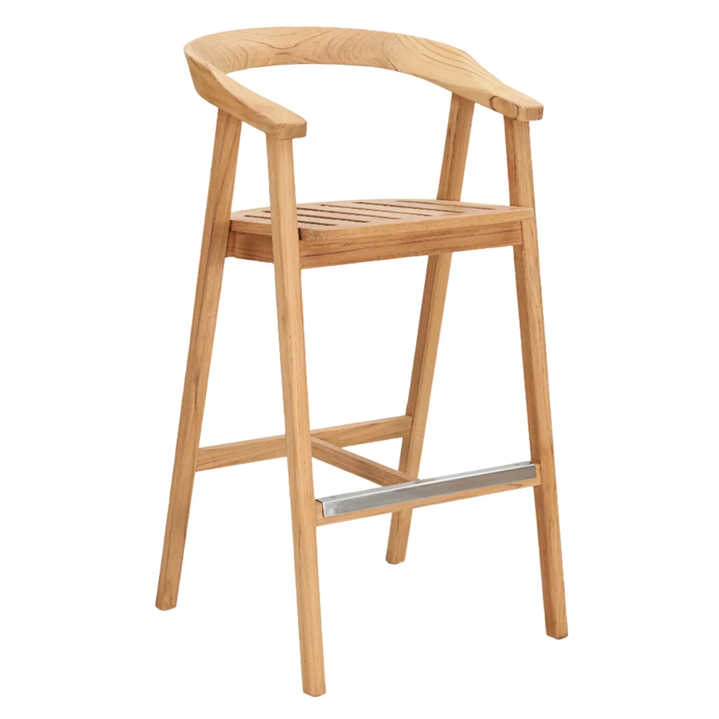 Teak Outdoor Bar Stool