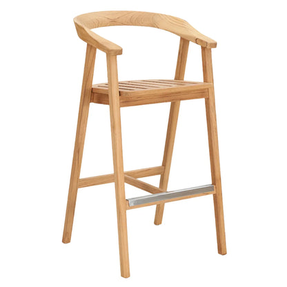 Teak Outdoor Bar Stool