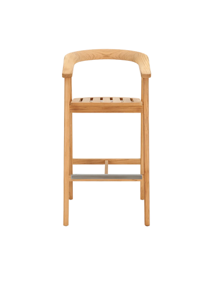 Teak Outdoor Bar Stool