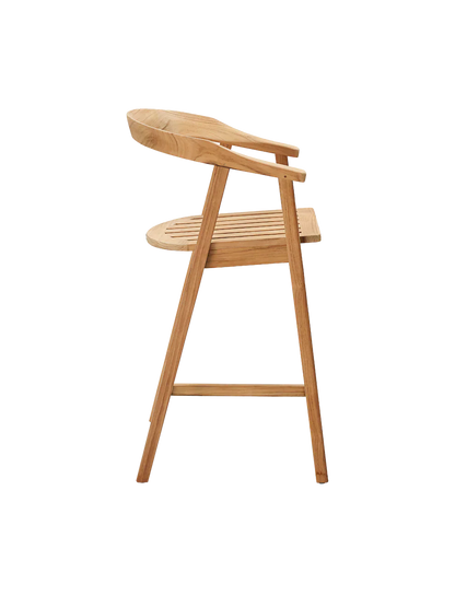 Teak Outdoor Bar Stool