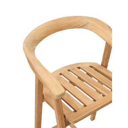 Teak Outdoor Bar Stool