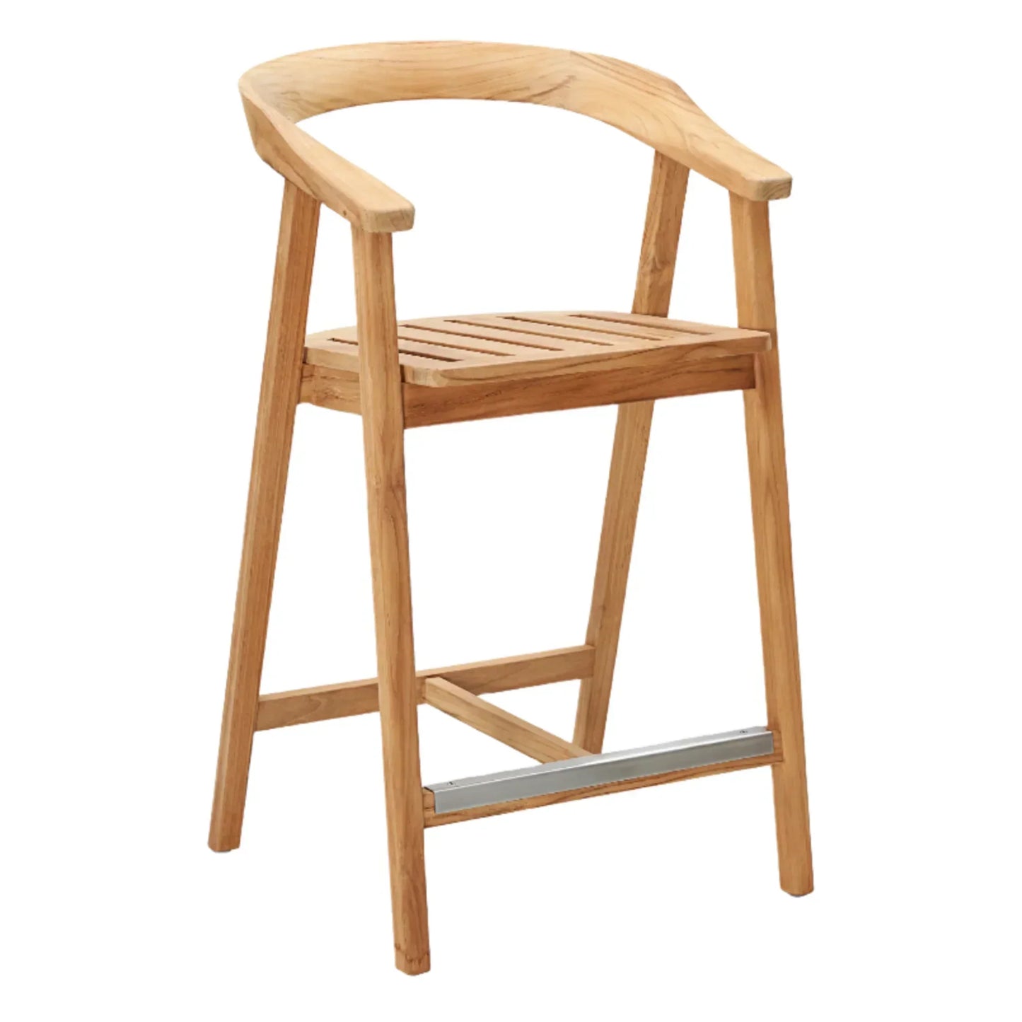 Teak Outdoor Bar Stool