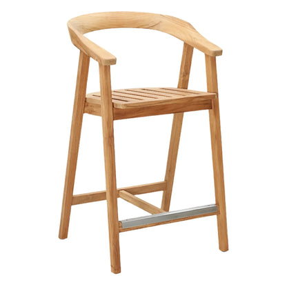 Teak Outdoor Bar Stool