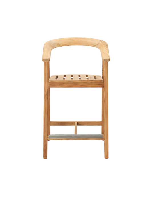 Teak Outdoor Bar Stool