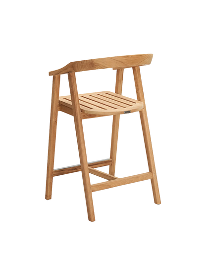 Teak Outdoor Bar Stool