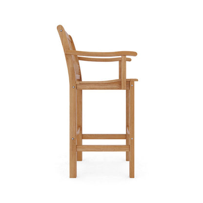 Teak Outdoor Bar Stool