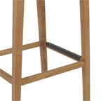 Teak-Barhocker für den Außenbereich