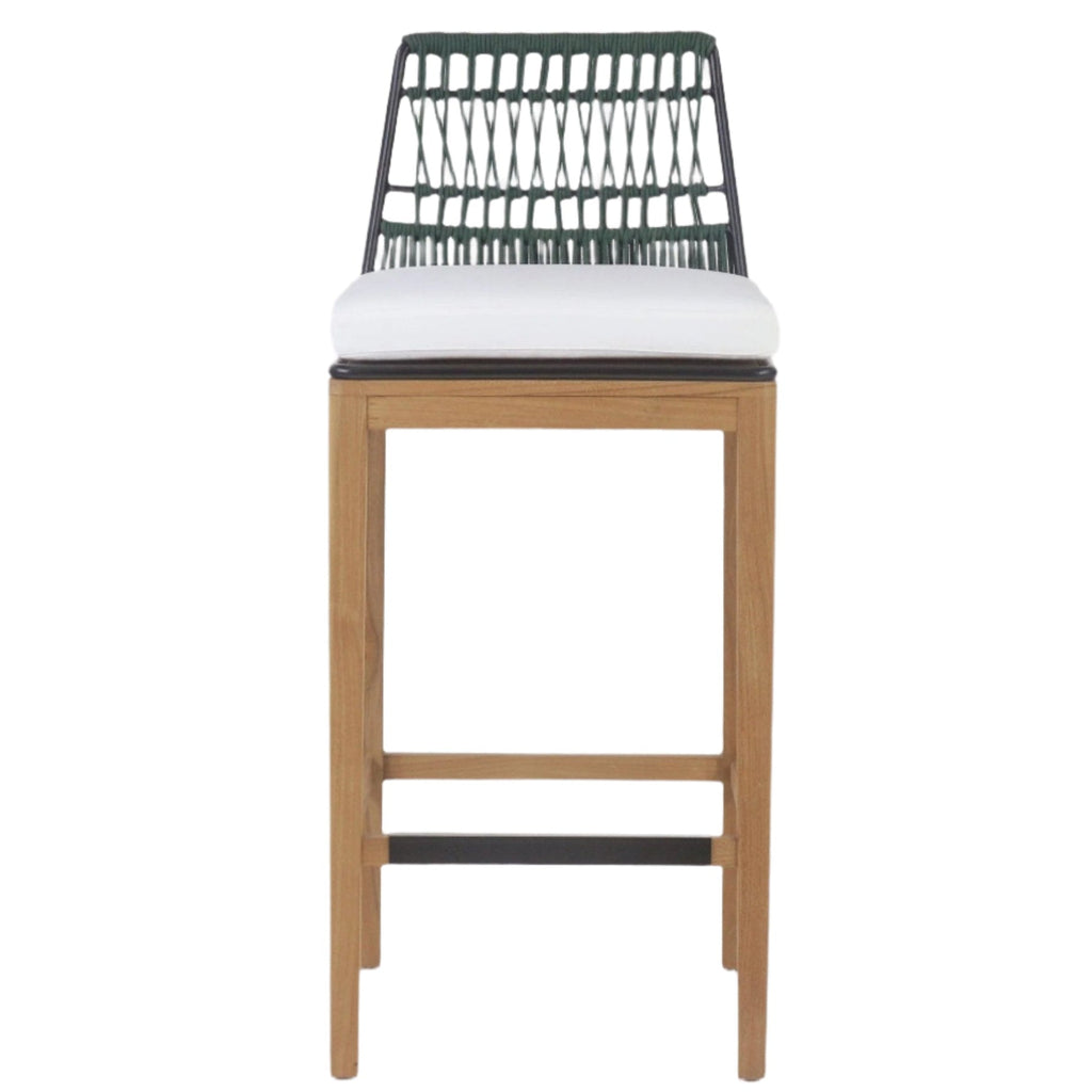 Teak-Barhocker für den Außenbereich