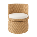 Seagrass Swivel Lounge Chair