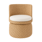 Seagrass Swivel Lounge Chair