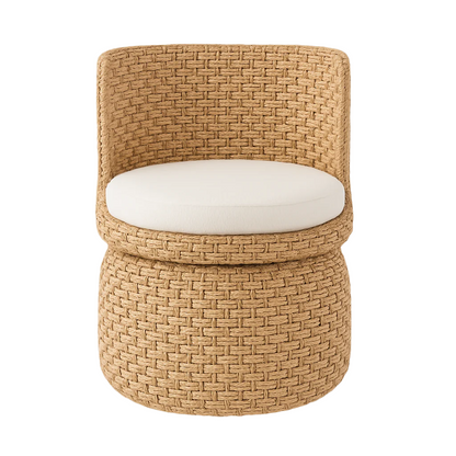 Seagrass Swivel Lounge Chair