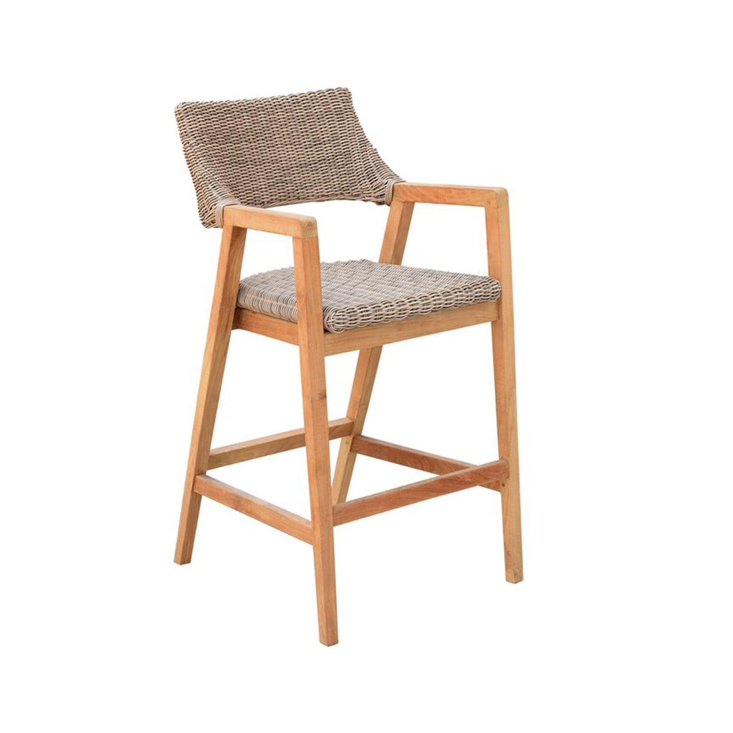 Teak Outdoor Bar Stool