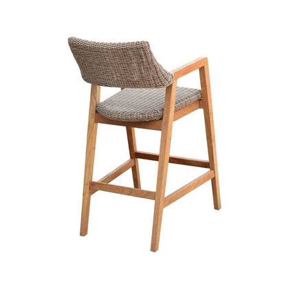 Teak Outdoor Bar Stool