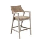 Teak-Barhocker für den Außenbereich