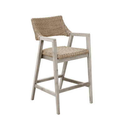 Teak Outdoor Bar Stool